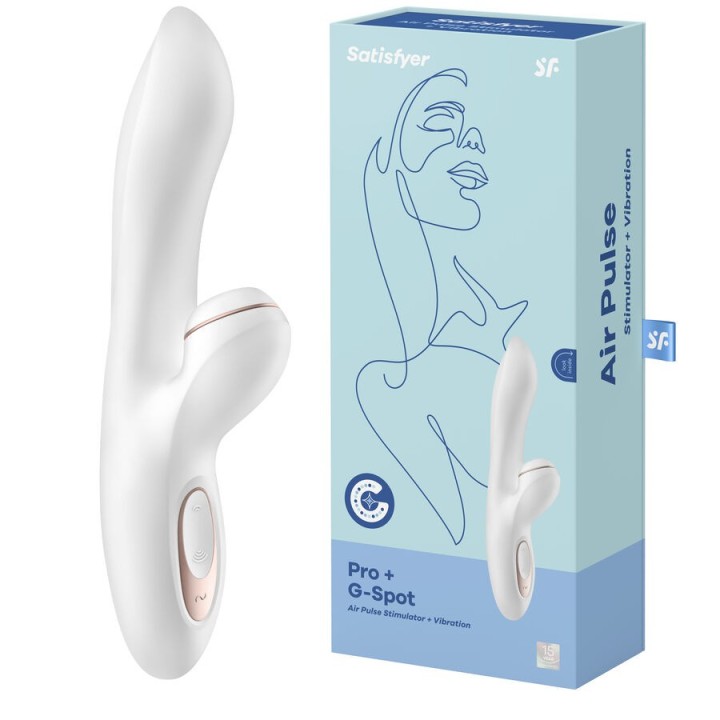 SATISFYER PRO- G-SPOT VIBRADOR Y ESTIMULADOR POR ONDAS DE PRESIÓN EDICION 2020