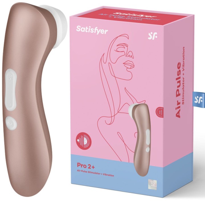 SATISFYER PRO2 MASAJEADOR VIBRADOR POR ONDAS EXPANSIVAS NUEVA EDICIÓN 2020