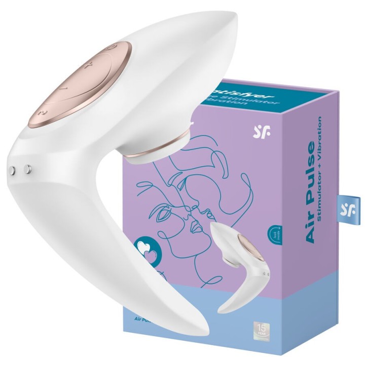 SATISFYER PRO 4 COUPLES ESTIMULADOR PARA DOS NUEVA EDICIÓN 2020