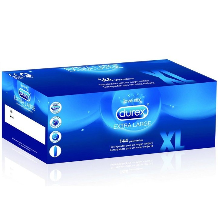 DUREX EXTRA LARGE XL CAJA 144 UDS.