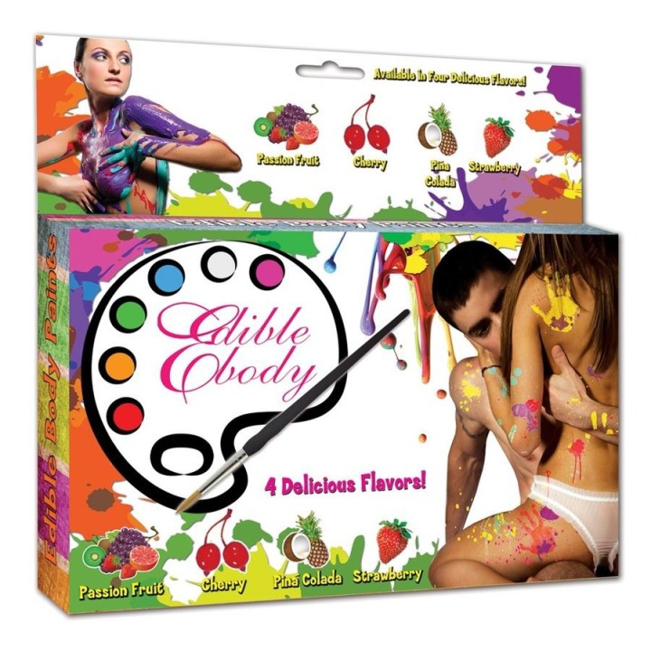 EDDIBLE BODY PINTURA CORPORAL COMESTIBLES