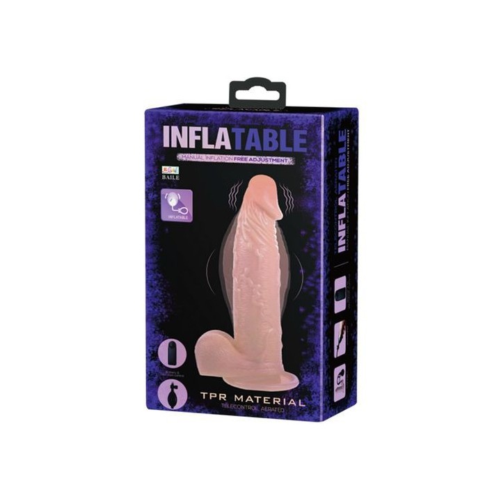 Baile - Dildo Realístico Vibrador e Inflable