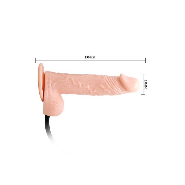 Baile - Dildo Realístico Vibrador e Inflable