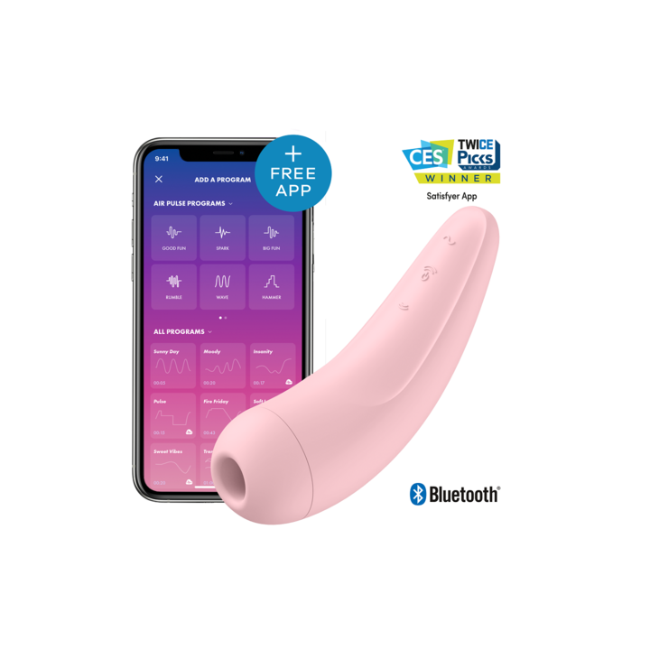 SUCCIONADOR ESTIMULADOR POR ONDAS DE PRESIÓN CON APP SATISFYER