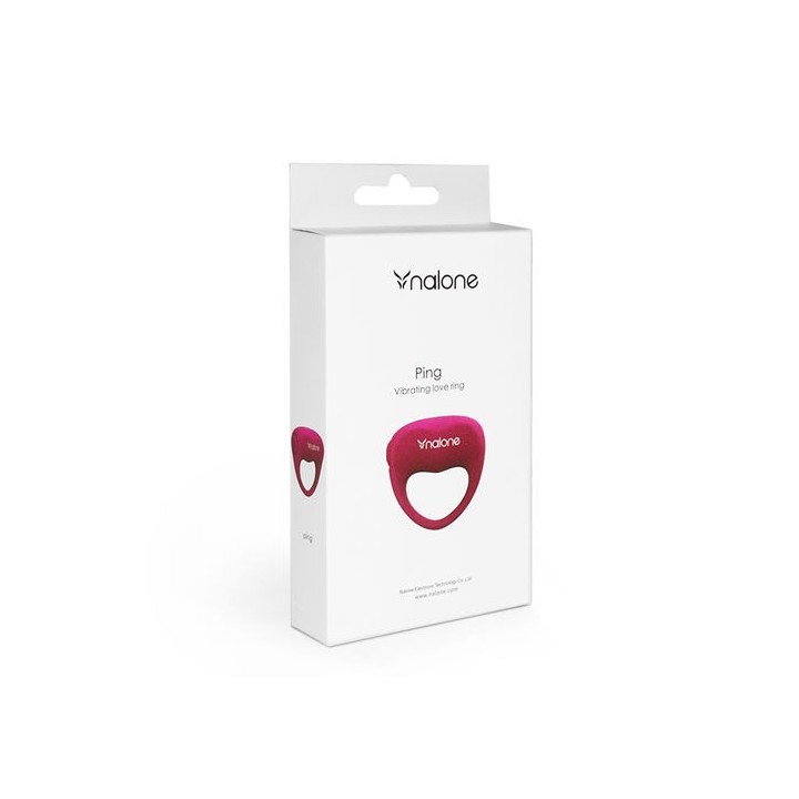NALONE VIBRATING PINK RING ANILLO VIBRADOR SILICONA