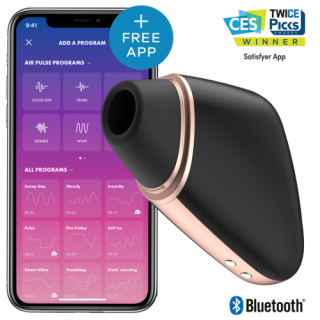 SATISFYER AIR PULSE ESTIMULADOR + VIBRADOR CON APP