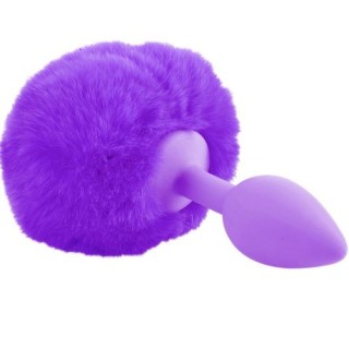 Plug anal silicona lila