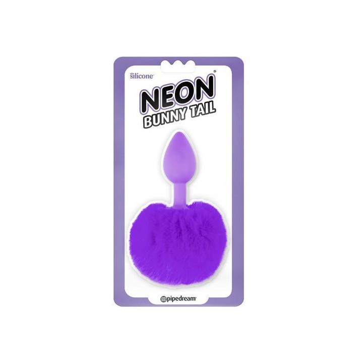 Plug anal silicona lila