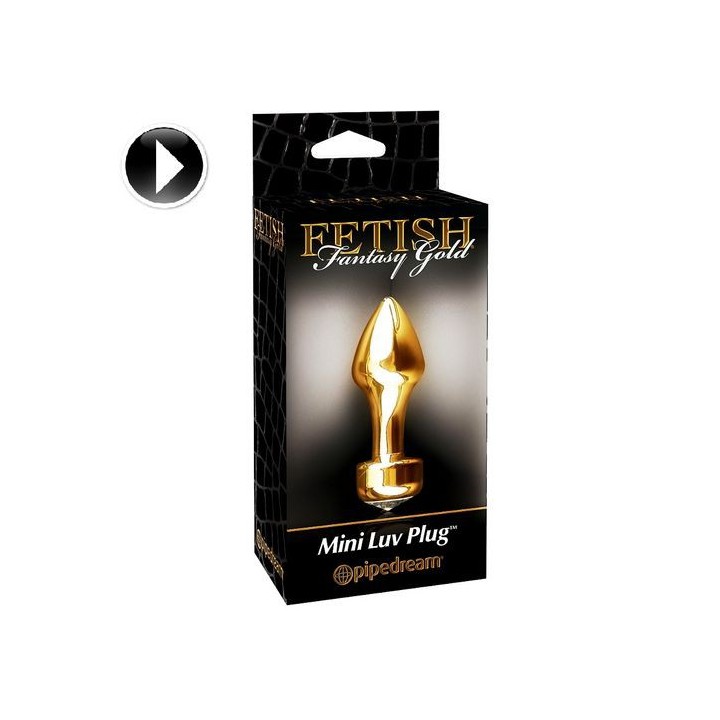 Plug anal metal mini