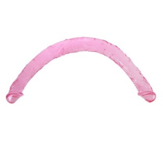 Dildo Doble Rosa 44cm