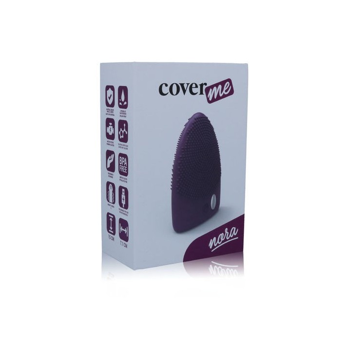 COVERME NORA VIBRADOR MASAJEADOR RECARGABLE SILICONA