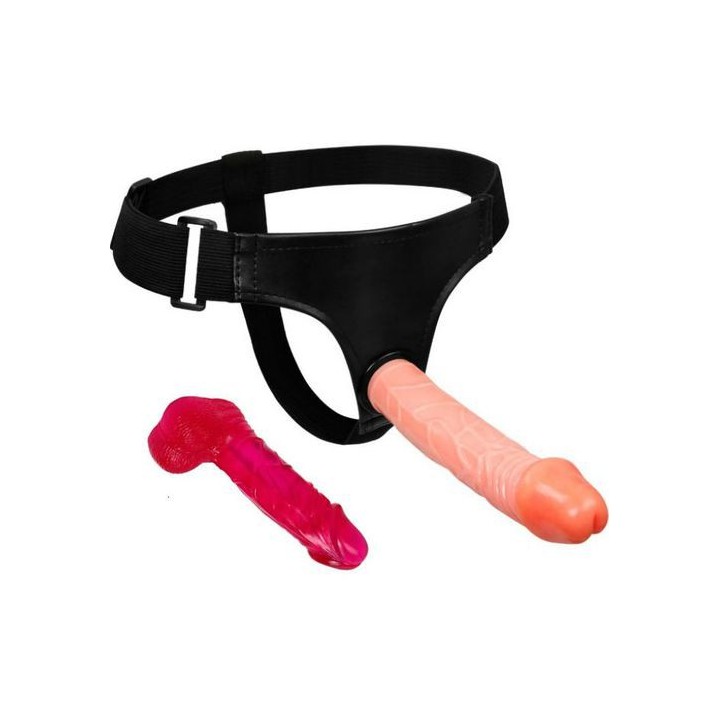 Arnés doble dildo para mujeres