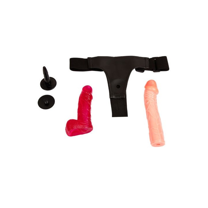Arnés doble dildo para mujeres