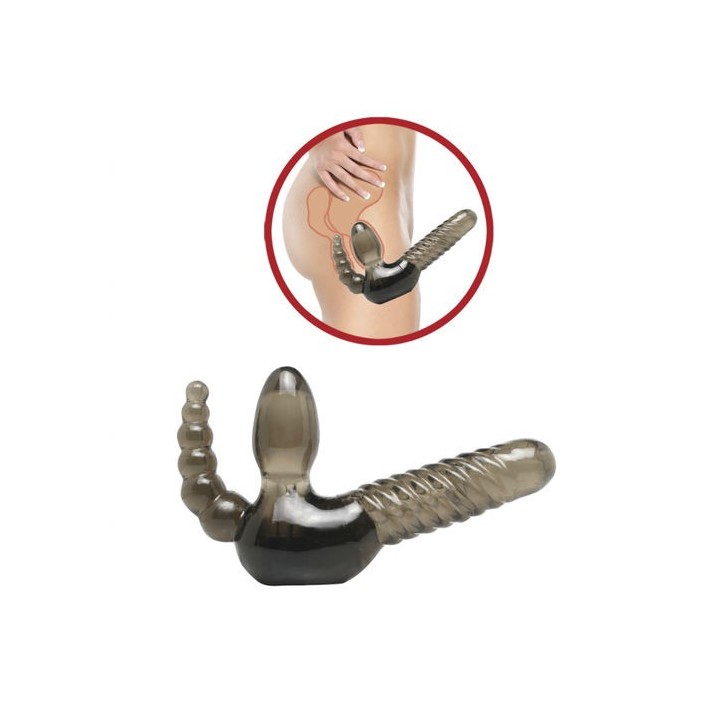 Strapless Strap-On con estimulacion anal
