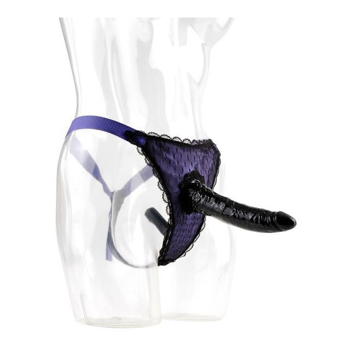 Arnés vibrador con control remoto