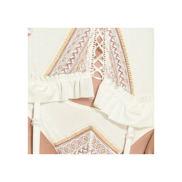Corset Connie crema