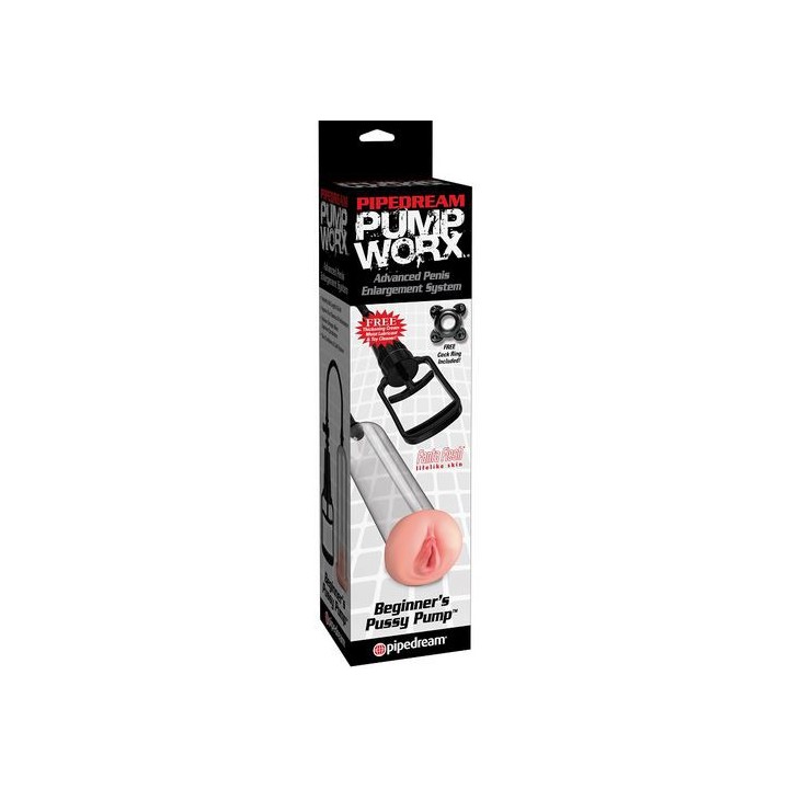 PUMP WORX BOMBA DE ERECCION CON VAGINA