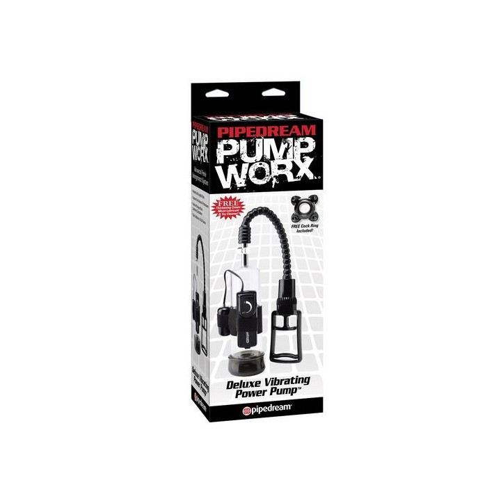 PUMP WORX DELUXE VIBRATING BOMBA VIBRADOR
