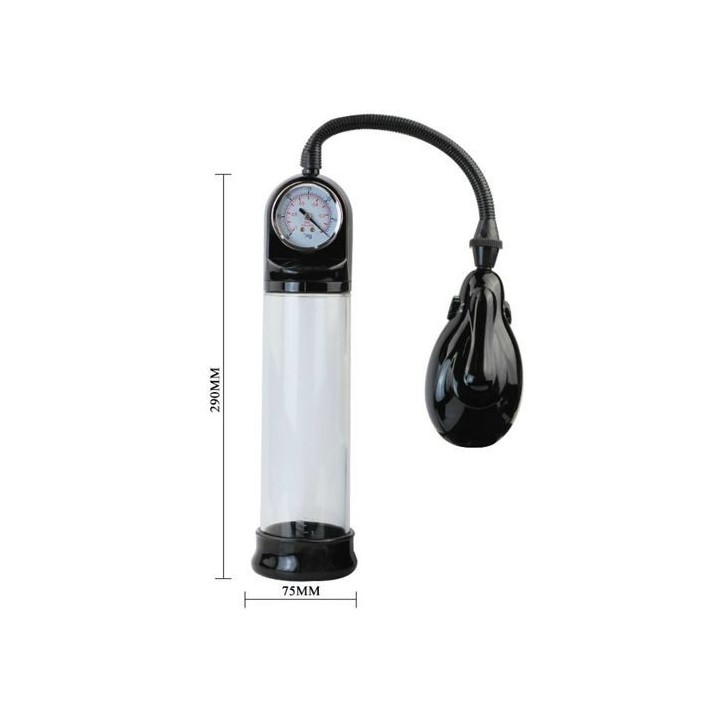 BAILE BOMBA ERECCIÓN AUTOMÁTICA CON MEDIDOR DE PRESIÓN