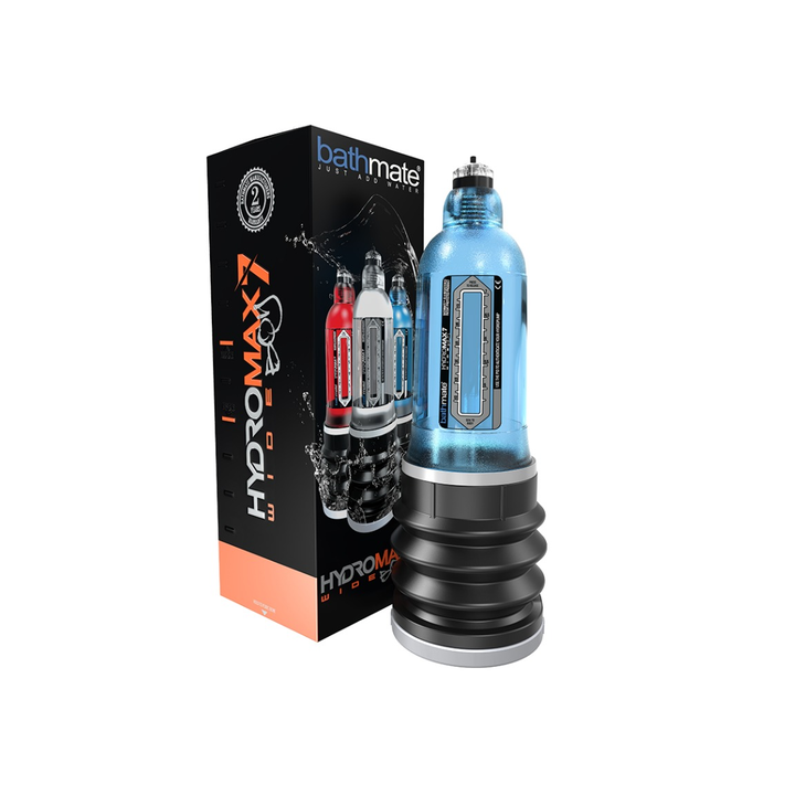 BATHMATE HYDROMAX 7 WIDE BOY X30 PUMP BLUE