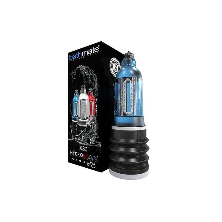 BATHMATE HYDROMAX 7 WIDE BOY X30 PUMP BLUE