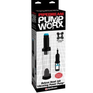 PUMP WORX DELUXE HEAD JOB VIBRATING POWER PUMP