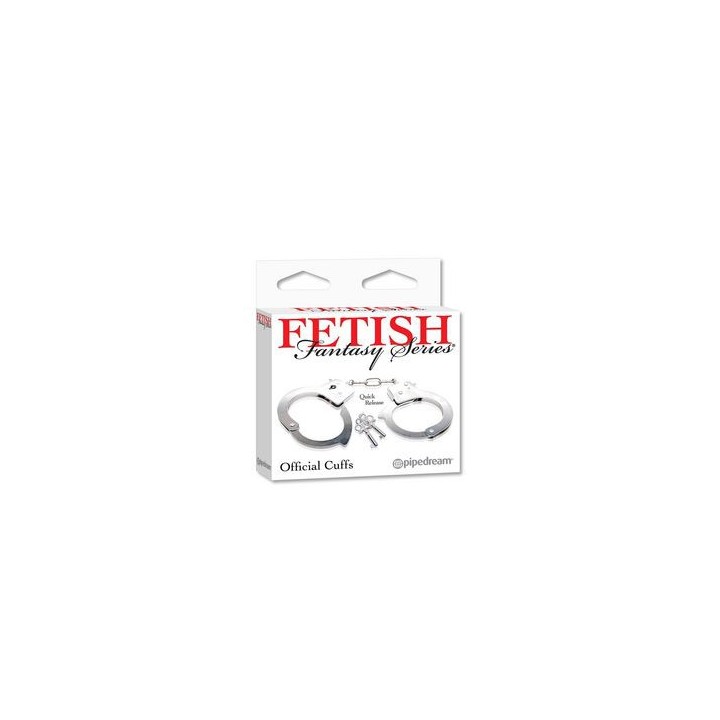 FETISH OFFICIAL HANDCUFFS ESPOSAS DE METAL