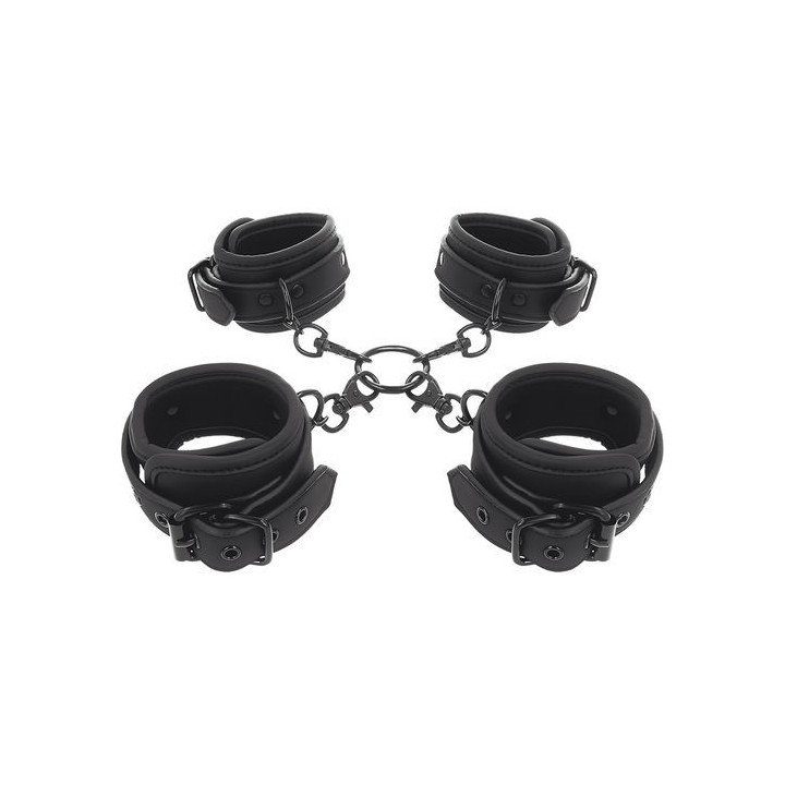 FETISH SUBMISSIVE HOGTIE & CUFFS SET ESPOSAS