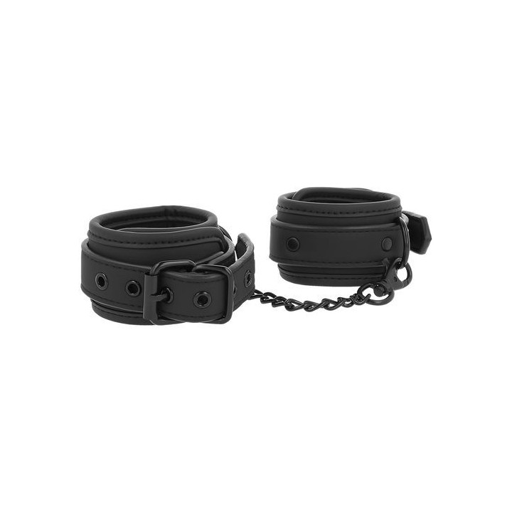 FETISH SUBMISSIVE ANKLES CUFFS ESPOSAS TOBILLOS CUERO VEGANO