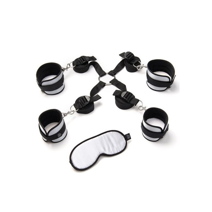 KIT RESTRICCIÓN ATADURAS PARA CAMA DE CINCUENTA SOMBRAS