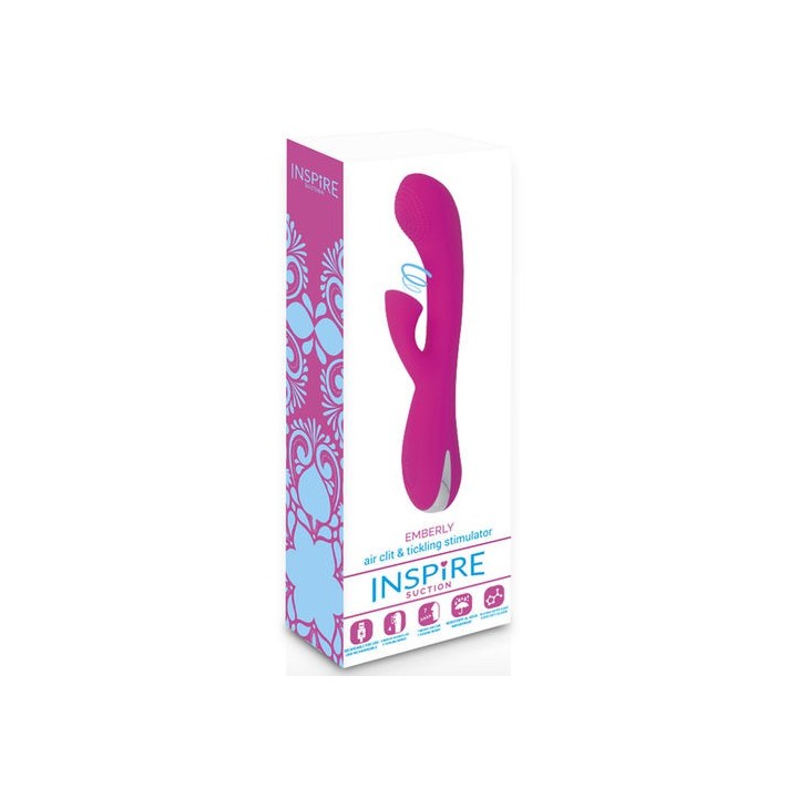 INSPIRE AIR CLIT & TICKLING STIMULATOR VIBRADOR SUCCIÓN