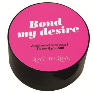 BOND MY DESIRE CINTA BONDAGE NEGRO