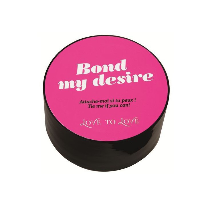 BOND MY DESIRE CINTA BONDAGE NEGRO