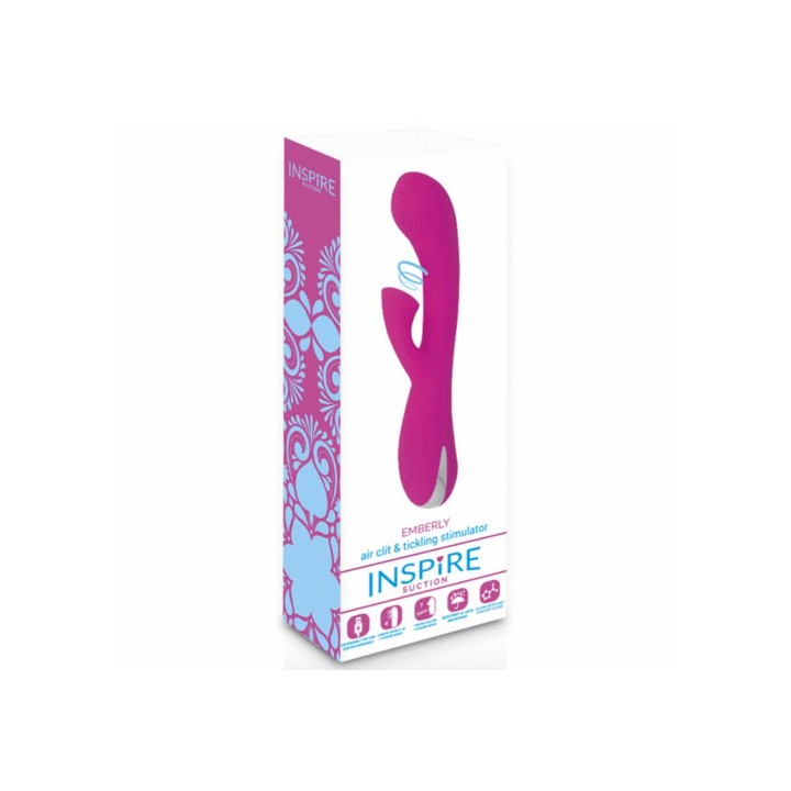 INSPIRE AIR CLIT & TICKLING STIMULATOR VIBRADOR SUCCIÓN