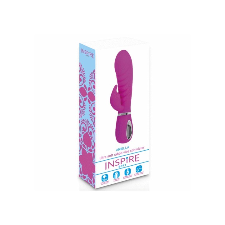 INSPIRE ARIELLA ULTRA SOFT VIBRATOR ESTIMULADOR ULTRA SUAVE USB