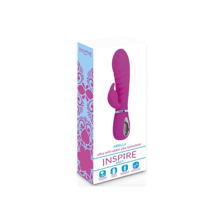 INSPIRE ARIELLA ULTRA SOFT VIBRATOR ESTIMULADOR ULTRA SUAVE USB