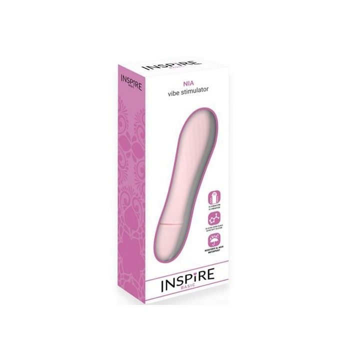 INSPIRE BASIC LIGHT PINK VIBRADOR SILICONA