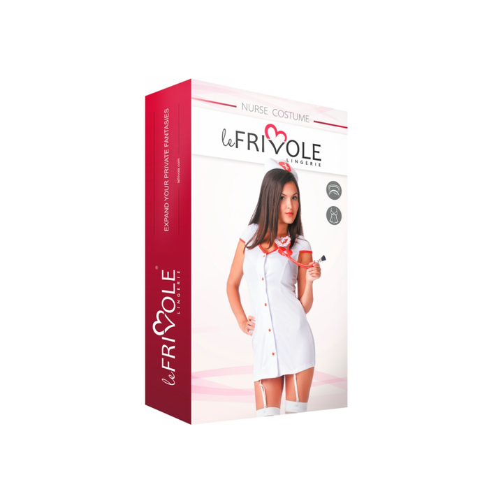 LE FRIVOLE NURSE COSTUME SET ENFERMERA L/XL
