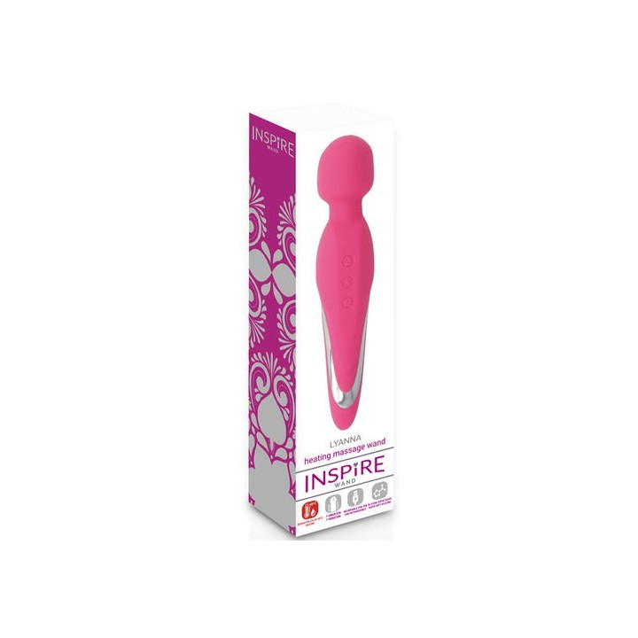 INSPIRE WAND LYANA MASAJEADOR SILICONA