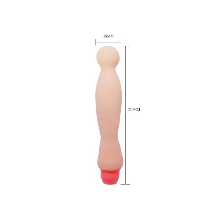 FLEXI VIBE SENSUAL SPINE VIBRATING DILDO FLEXIBLE 22CM.