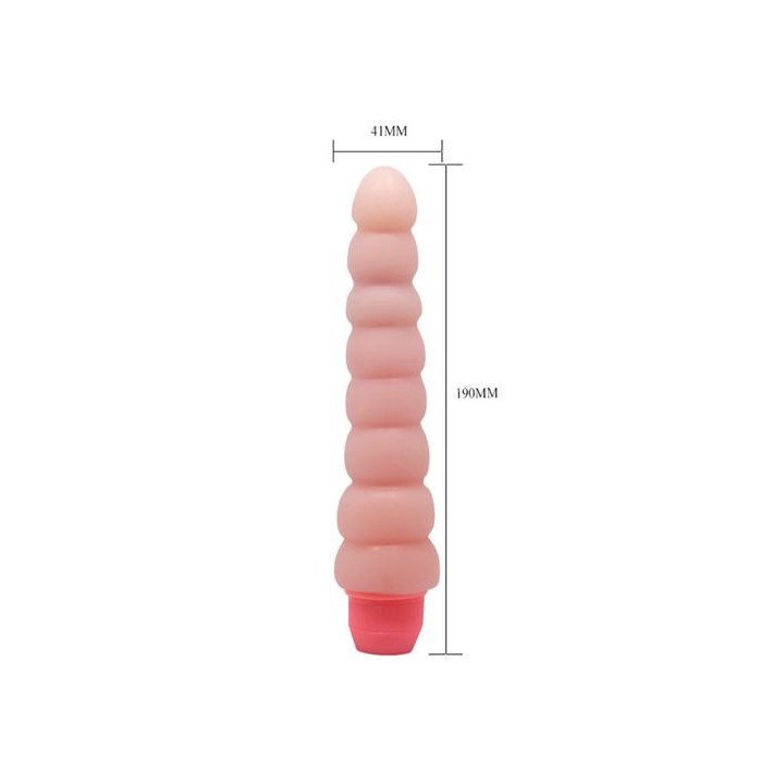 FLEXI VIBE SENSUAL SPINE BENDABLE VIBRATING DILDO 19CM.
