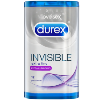 PRESERVATIVO CONDOM DUREX EXTRA FINO Y EXTRA LUBRICADO 12 UDS.