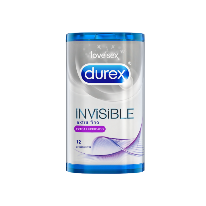 PRESERVATIVO CONDOM DUREX EXTRA FINO Y EXTRA LUBRICADO 12 UDS.