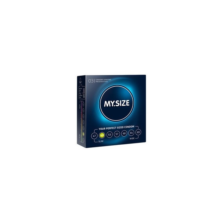 MY SIZE NATURAL CONDOM 49MM. 3 UDS.