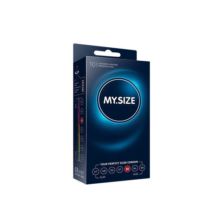 MY SIZE NATURAL CONDOM 60MM. 10 UDS.