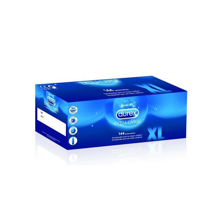 DUREX EXTRA LARGE XL CAJA 144 UDS.