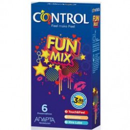 CONTROL FUN MIX CONDOM 6 UNITS