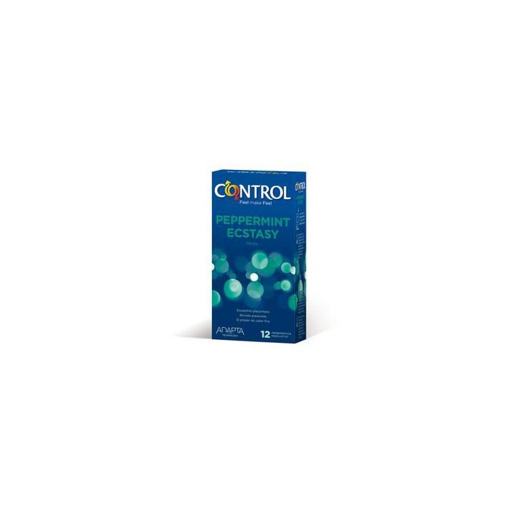 CONTROL PEPPERMINT ECSTASY CONDOM MENTA 12 UDS.
