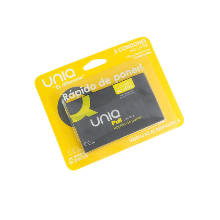 UNIQ PULL FREE LATEX RÁPIDO DE PONER