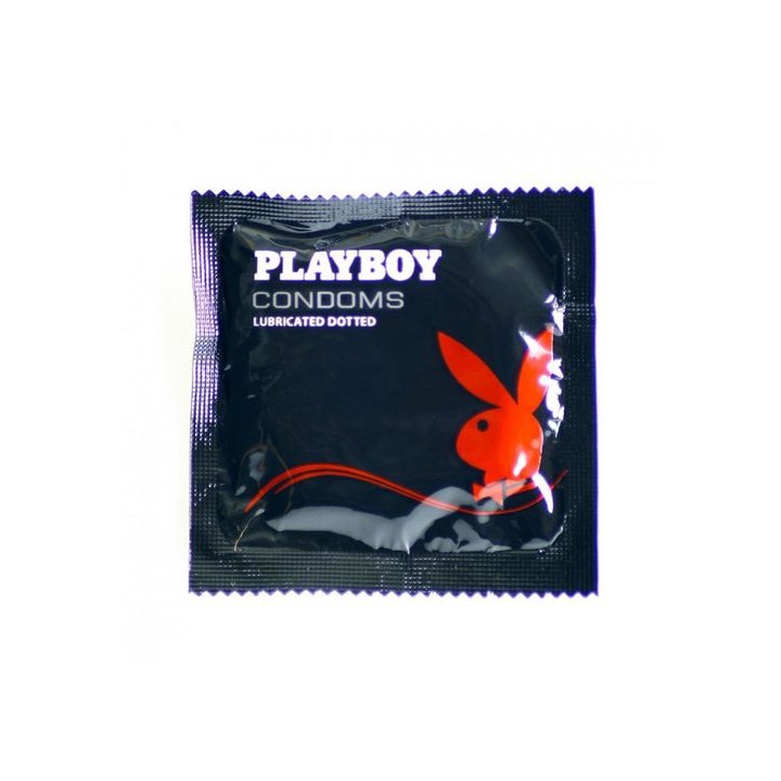 PLAYBOY 12 PREMIUM LATEX LUBRICATED DOTTED